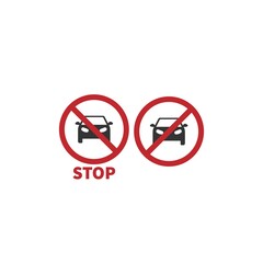 Traffic signal signs icon design