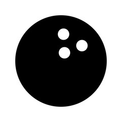 
An icon design of bowling game, editable vector 
