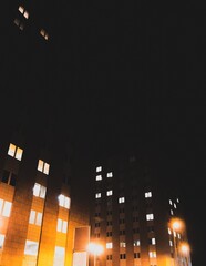 Naklejka premium city lights