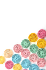 quilling paper background, abstract