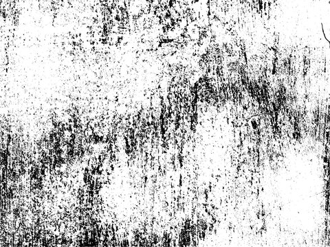 grunge texture. Scratched grungy effect ancient border, dust distress grainy surface textured wall wallpaper dirty dark sketches, aged damaged material messy stains rough background vector template