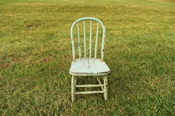 Chair in Grass