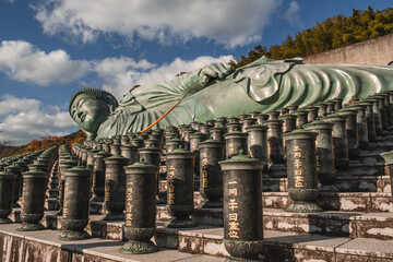 Fototapeta na wymiar Nanzoin Temple - Fukuoka, Japan