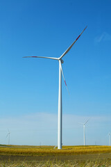 Fototapeta na wymiar wind power station