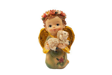 Christmas toys for the Christmas tree and new year, beautiful red ball isolated on the white background.