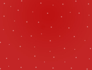 red snowy  background for christmas greeting card