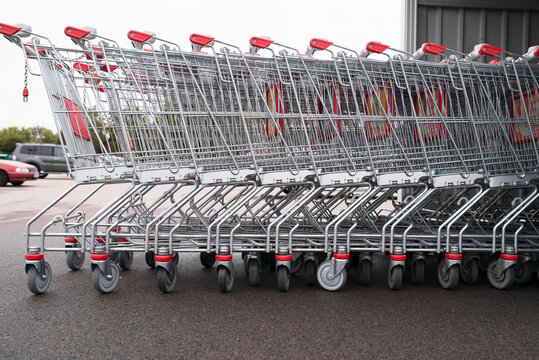 Shopping trolleys, Sweden