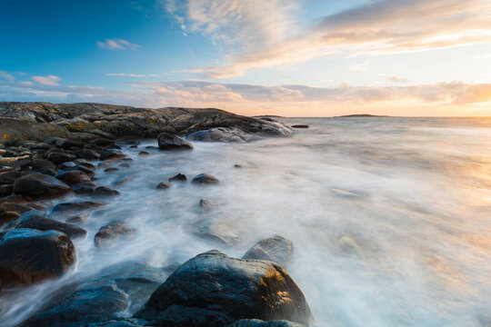 Rocky coast, Sweden