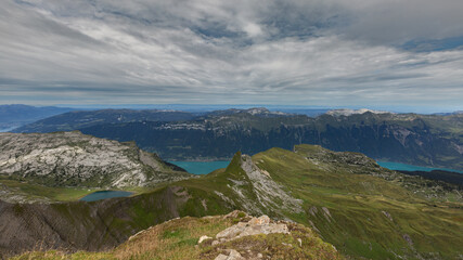 Panorama sur tout l'Oberland bernois depuis Faulhorn