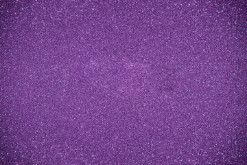 Glitter violet background. Photo of monotone shiny background.