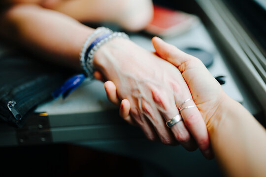 Handshake, close-up, Switzerland
