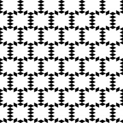Fototapeta premium Seamless pattern. Rhombuses, figures ornament. Polygons background. Simple shapes wallpaper. Geometrical backdrop. Digital paper, web designing, textile print. Vector