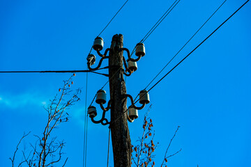 old power pole