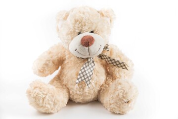 Soft toy bear gift for baby