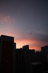 cityscape at dawn