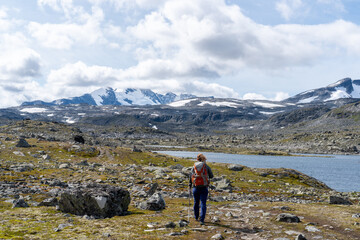Naklejka premium , Norway - augustus 2019