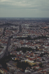 Obraz premium aerial view of the city