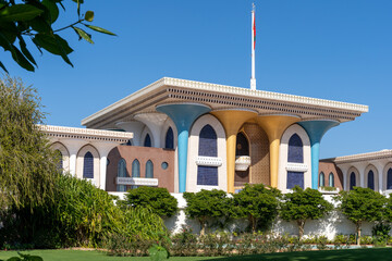 Fototapeta na wymiar royal palace Muscat, Oman 