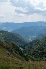 landscape with clouds