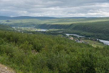 View from Masi, Finnmark, Norway