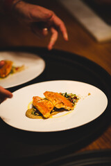 Grilled Fish on the plate