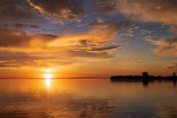 Fototapeta na wymiar Florida's Sunset