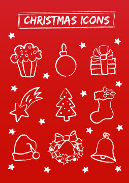 Iconos navide&ntilde;os
