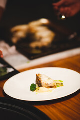 grilled salmon on a plate