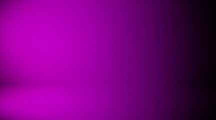 Purple empty room. Blurred background 3d. Abstract lilac background. Studio.