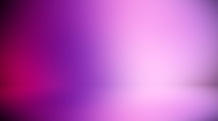 Purple empty room. Blurred background 3d. Abstract lilac background. Studio.