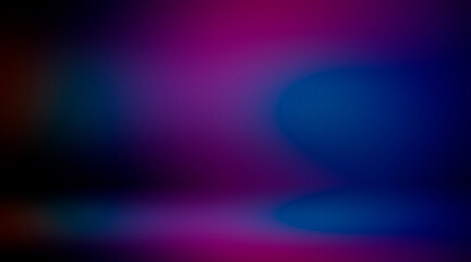 Purple empty room. Blurred background 3d. Abstract lilac background. Studio.
