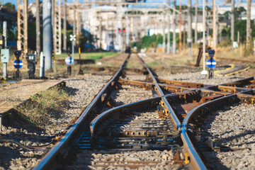 鉄道線路の分岐器
