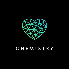 Love tech modern logo design