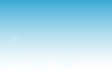 Gray Snowflake Vector Blue Background. Xmas 