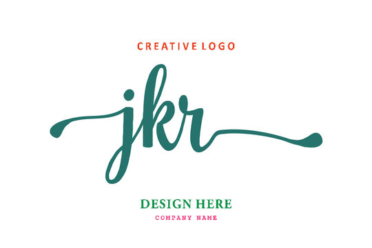 JKR lettering logo is simple, easy to understand and authoritative