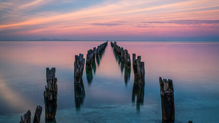 Sunset Pier at Clifton Springs