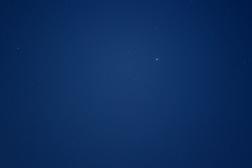 Astrophotography of Night Starry Sky Background at ISO 100