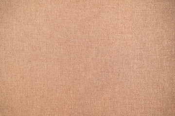 Fototapeta na wymiar Brown textile closeup shot, background 