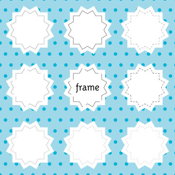 Frame border_dodecagram
