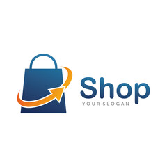 Shop logo. Good Shop Logo Vector Template