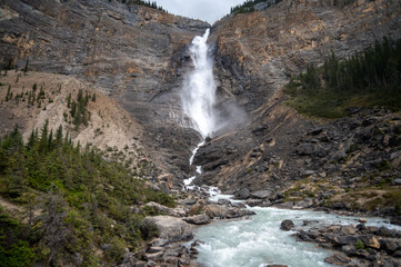 Canadian Rocky mountains in summer