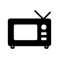 Television or Tv Icon Outline