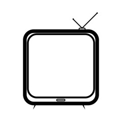 Television or Tv Icon Outline