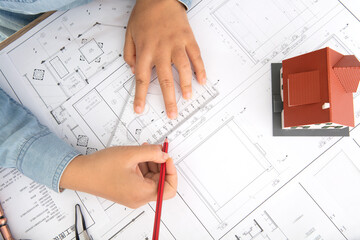 Architectural design practitioners are revising construction drawings