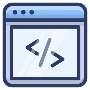 Web Coding Vector 