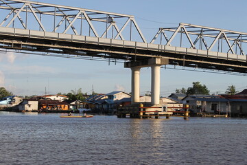 bridge over the river