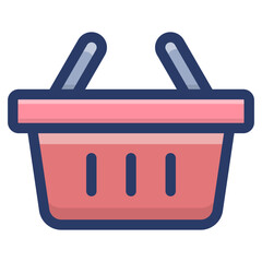 Picnic Basket Vector 