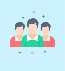 Professional Participants Vector 