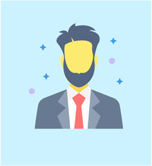 Professional Businessman Vector 