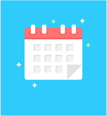 Event Calendar Vector 